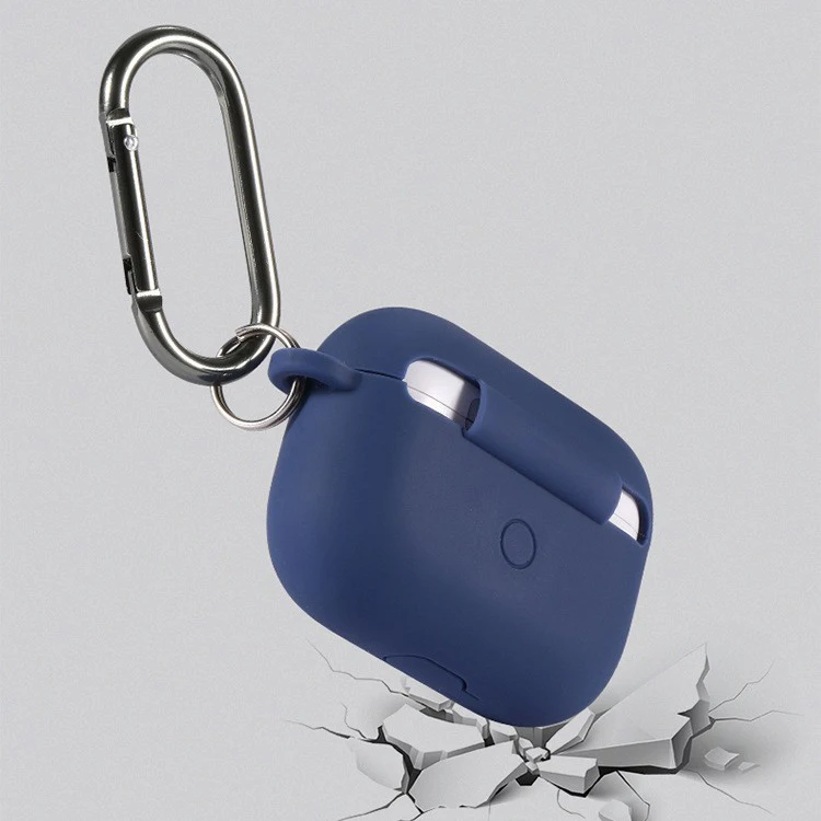 Factory Price Silicone Case For Airpods Pro 2 Multiple Colors Soft Protective Case With Buckle For Airpods Pro Case