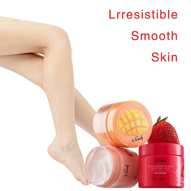 Собственная торговая марка, оптовая продажа, 100% натуральное органическое глубоко увлажняющее Отбеливающее средство для ухода за кожей, масло ши для взбивания тела