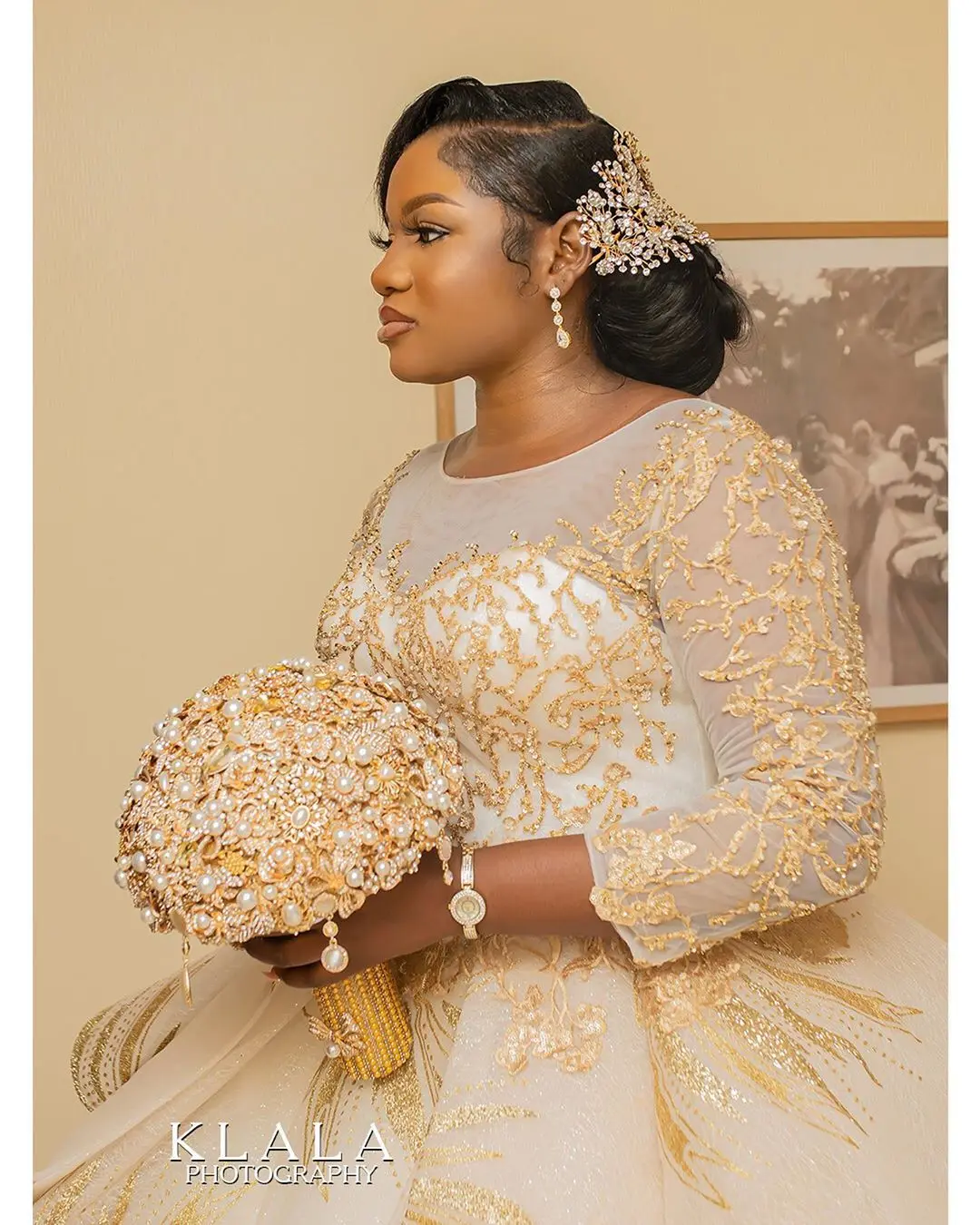 
Bridal Woman White Lace Dog Custom Gown Made 2018 Cinderella 3/4 Sleeve Jacket Egypt Wedding Dress 