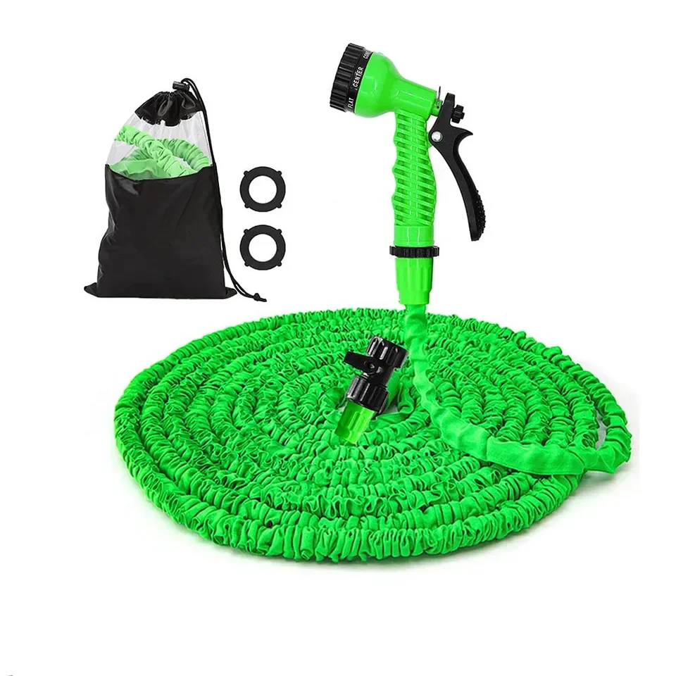 Multifunctional Car Pet Garden Washing Watering Spray Gun Expandable Garden Hose Gun