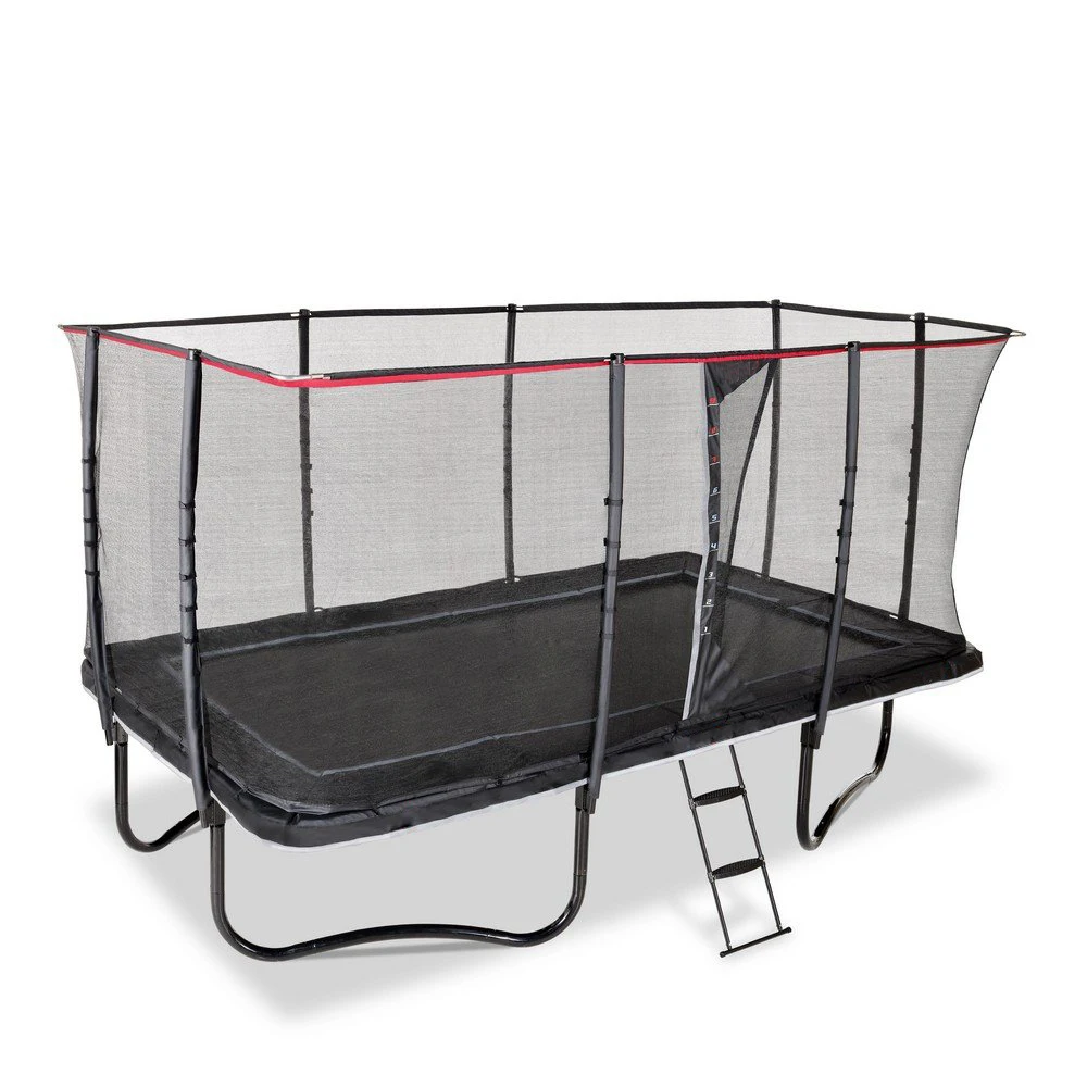 16 ft big rectangle 8ft fitness mini square outdoor gymnastic 150kg trampoline for children