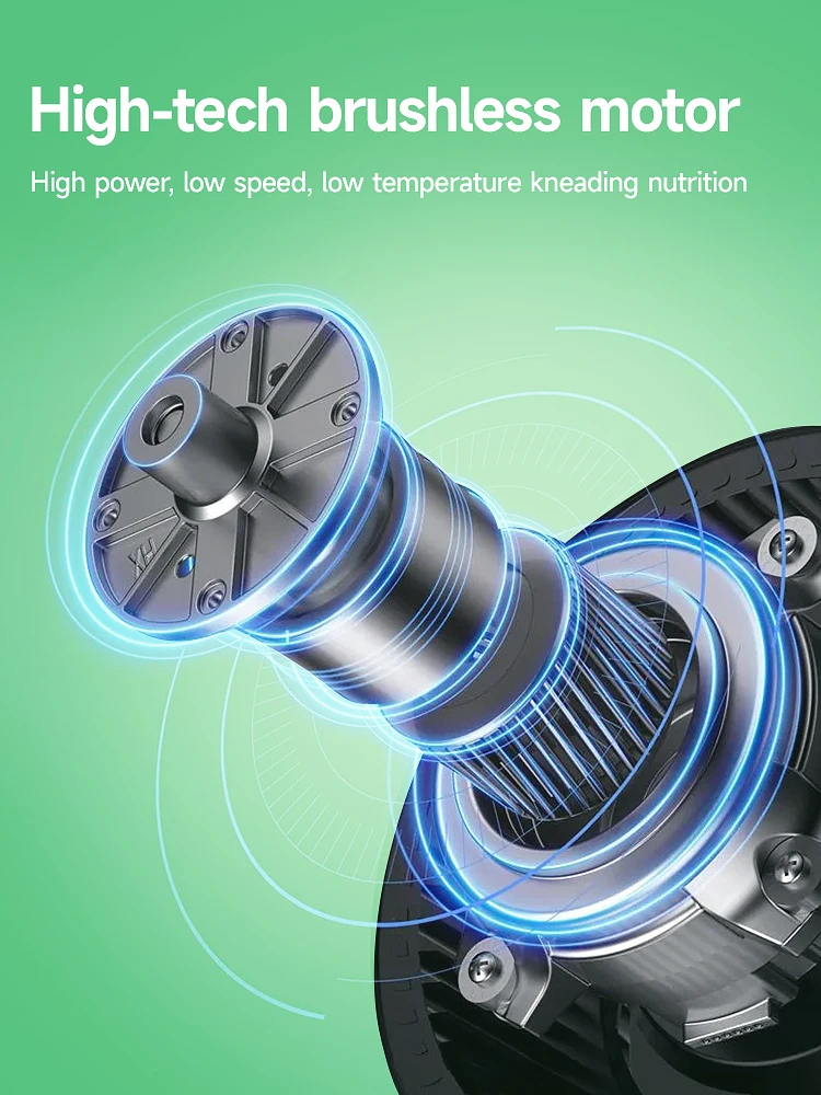 250W Cold Press Juicer Slow Juice Maker Machine Carrot and Wheatgrass Extractor