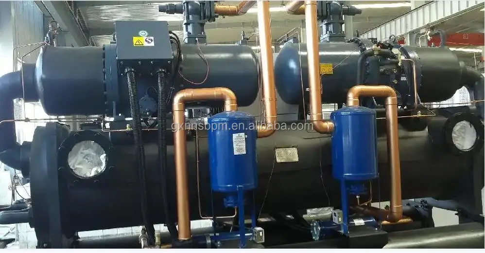 R22/R134a Factory Sale Shanghai Hanbell compressor Air cooled Screw refrigeration Compressor RC2-200A air compressor