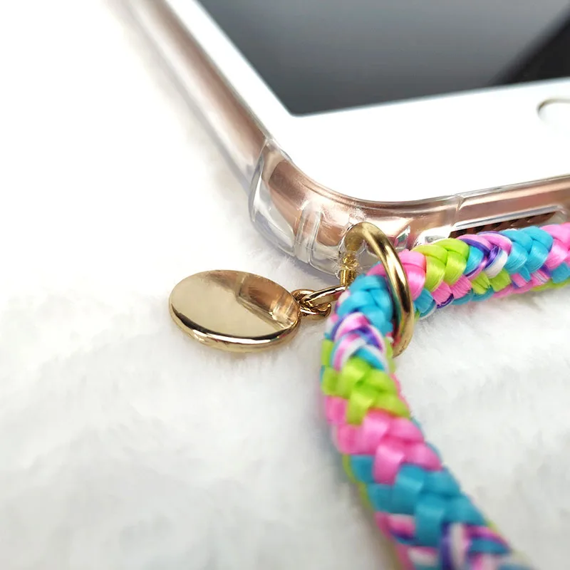 2020 New fashion mobilephone phone case   for phone X XS Mobil Rope Phone Case With Rope