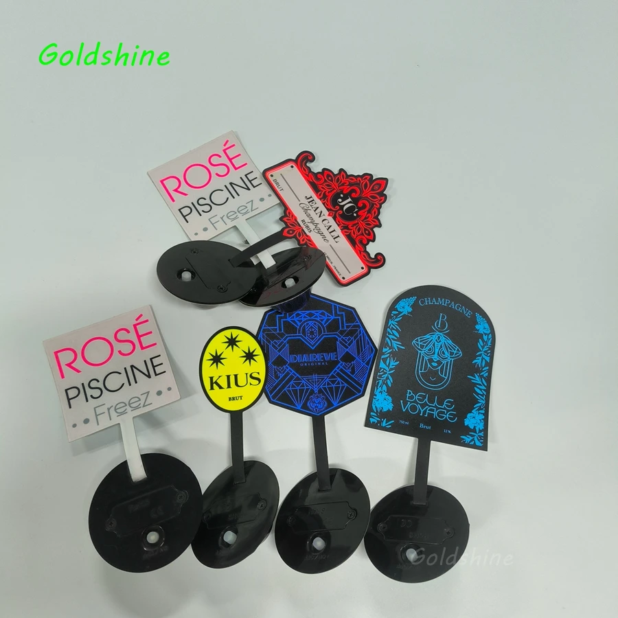 Lounge Party Wedding Supplie El Label For Wine Bottle Sticker Customized Glow In The Dark