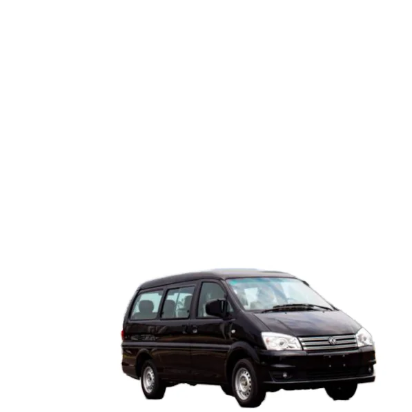 Dongfeng M3 11 Passenger Mini Van Bus New Electric/Gasoline/Petrol Manual Gear Box Light Interior Fabric Seats on Sale