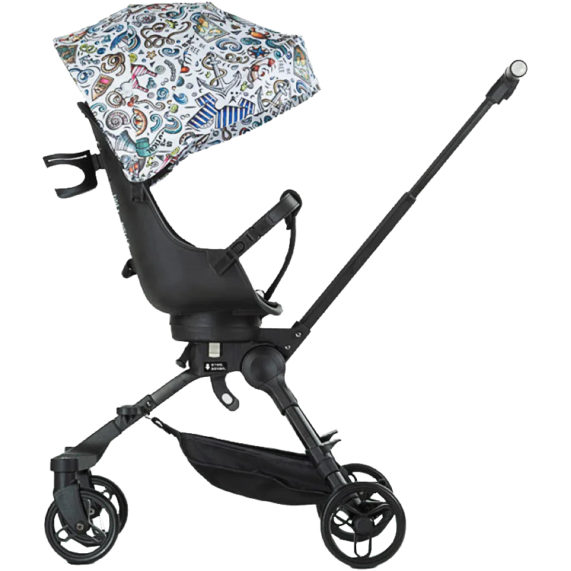 
China Babe Bed Factory Hot Sell Doll Twins Fabric Stroller For 2 