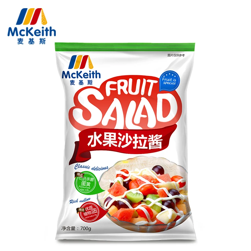 Mckeith Popular Sauce 1kg Package OEM Attractive Price Best Vegetable Salad Dressing