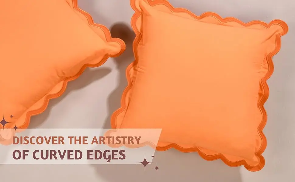 Pillow Covers for Couch, 20x20 Decorative Couch Pillows for Living Room, 100% Cotton Pillow Case or Cute Outdoor Pillows