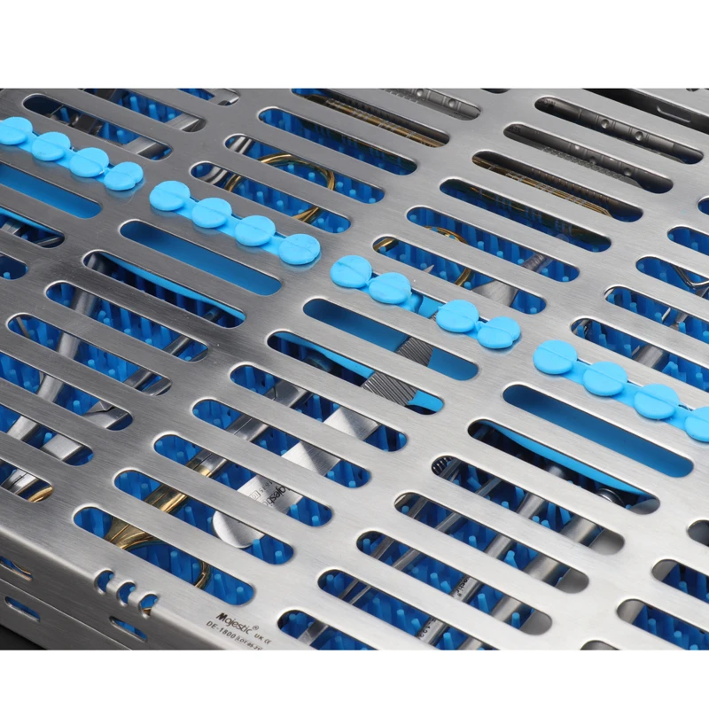 Basic Dental Kit Set 18pcs Oral Surgery Tools Tweezers Probe  Forceps Scaler Retractors  Dental Implant Instrument