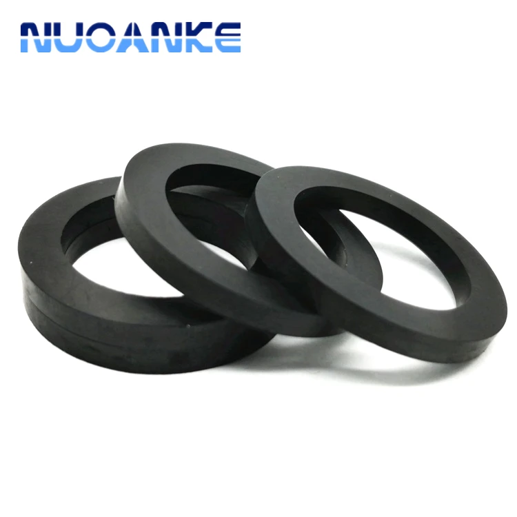 NBR FKM EPDM Silicone Custom Rubber Washer Part Flat O Ring Silicon Gasket Rectangular Seal Ring