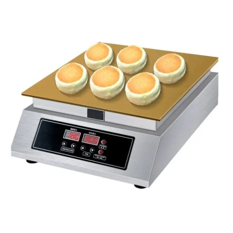 Fluffy Japanese Souffle Dorayaki Pancakes Maker Machine