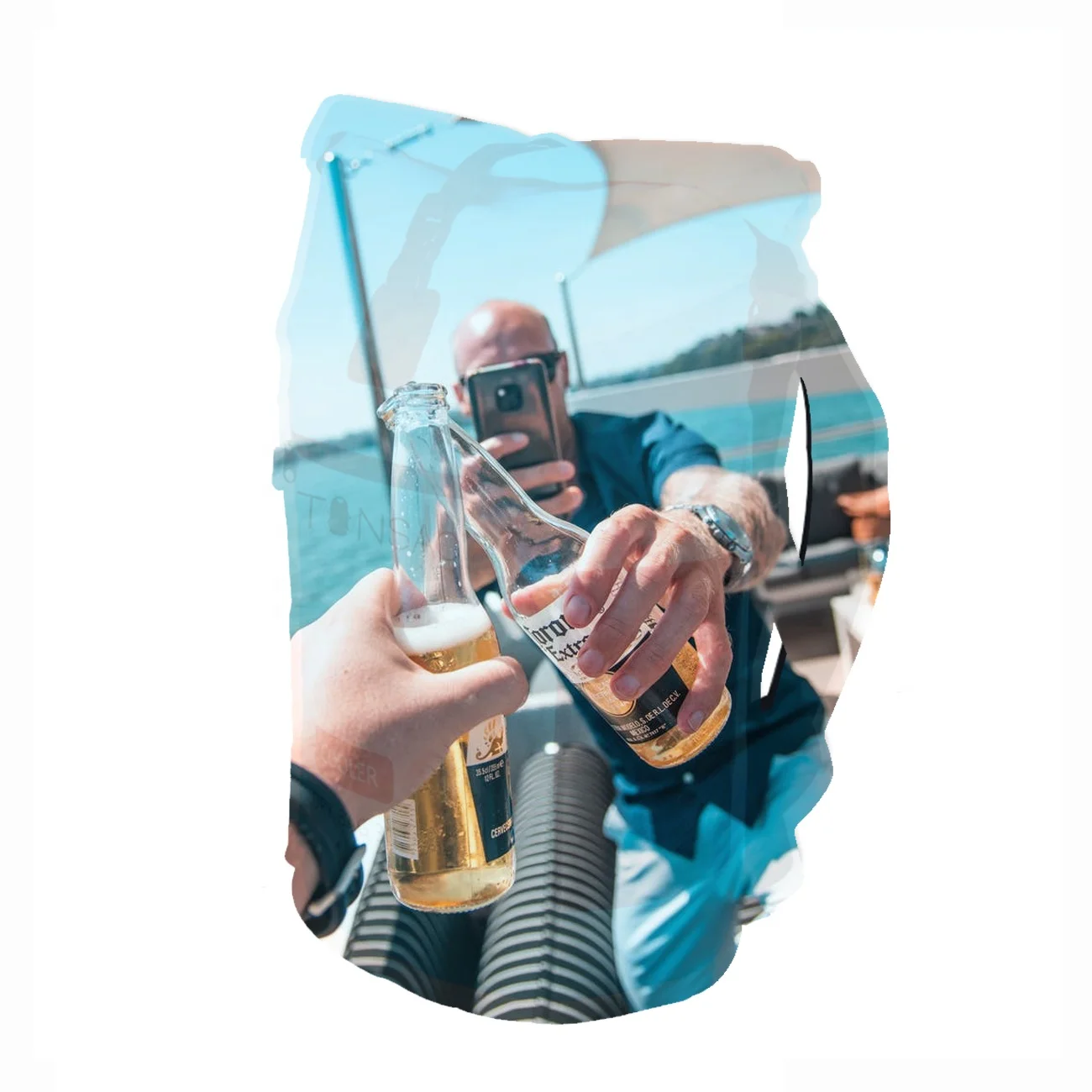 Trendy PVC Cooler Mesh Side Pockets Front Zipper Pocket Roll Top Dry Backpack Soft Insulated Cooler Bag