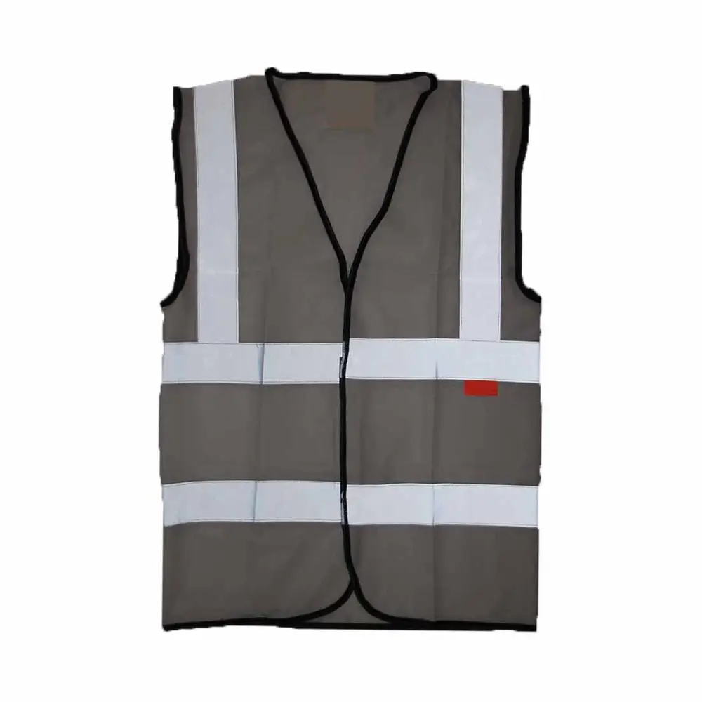 Wholesale Custom High Visibility High Quality White Reflective Safety Vest