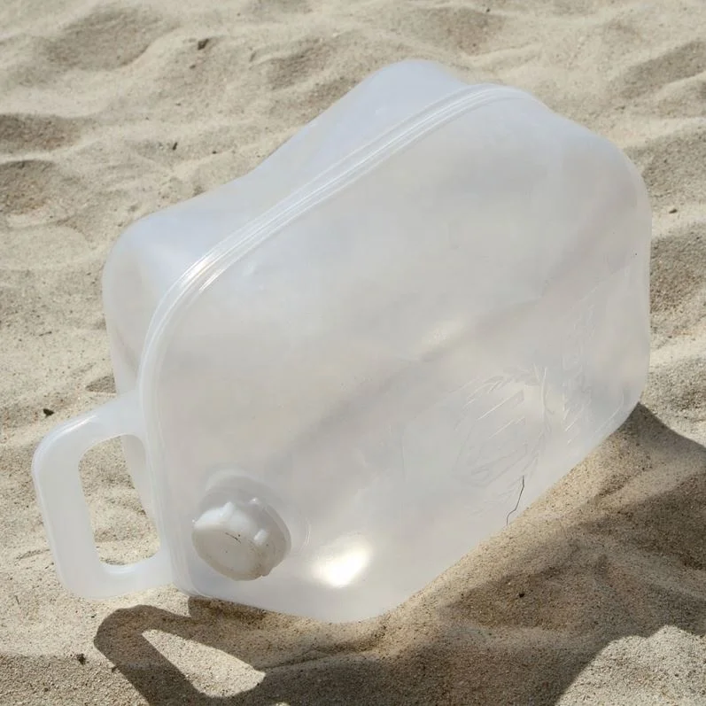 
Food Grade Ldpe 10L 20L Water Container Semi Collapsible Jerry Can With Carrying Handle 