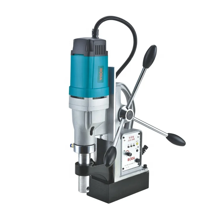 Boda JD3-28E multifunction 15000N intelligent automatic tapping machine 28mm electric table magnetic core drill
