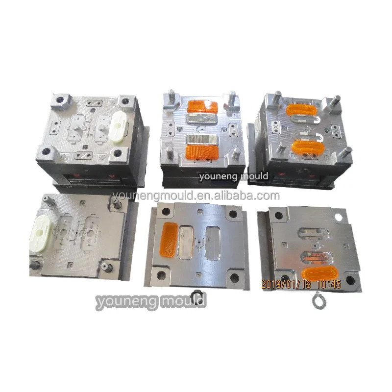 china taizhou High brake light rear tail light mold all kinds of car light shell mold professional manufacturing