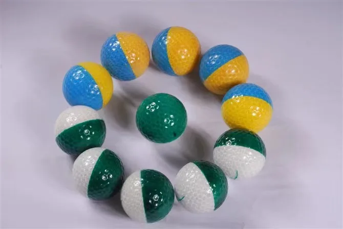 pro v1 personalised golf ball direct custom luxury used branded black and white unique bright rainbow golf range yellow  ball