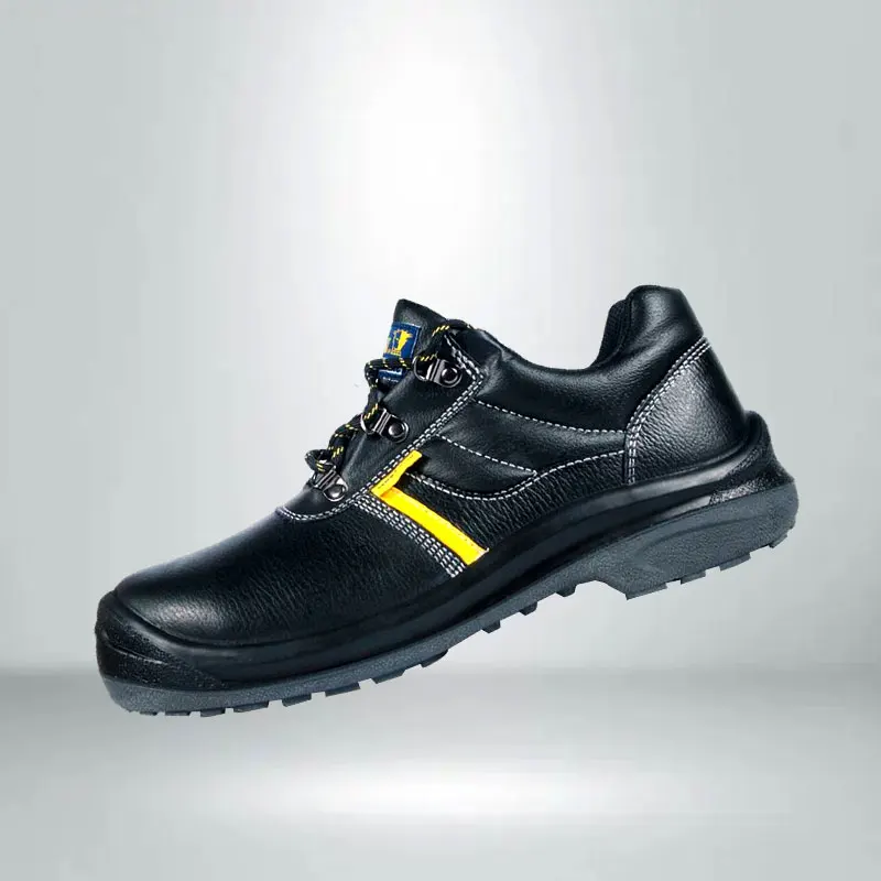 01014 Oil water resistant anti slip work shoes steel toe puncture proof men industrial groundwork safety shoes boots S3