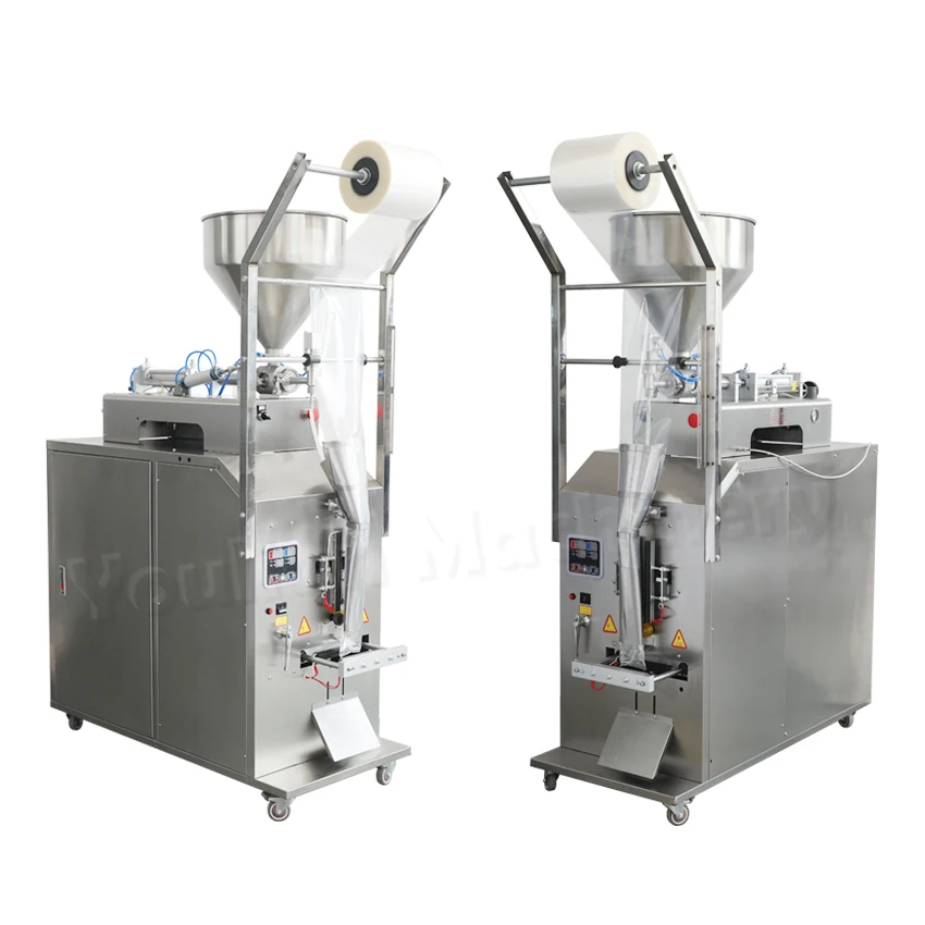 FYL-100 Automatic Chili Sauce Peanut Butter Shampoo Cream Honey Oil Small Sachet Filling Packing Machine