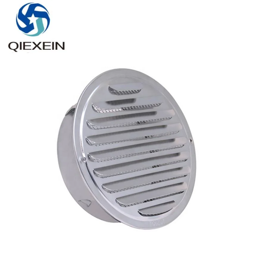 Wall Air Vent Round Flat Ducting Ventilation Outlet Cover Stainless Steel Buy Fresh Air Ventilators Parts Outside Air Vent