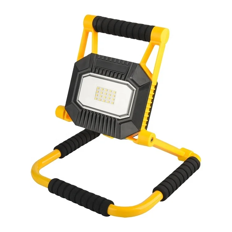 LED work light 20W SMD rechargeable portable stand cordless work light
