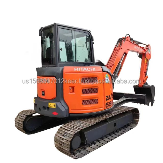 Экскаватор Hitachi ZX55U использованный в Японии 5 тонн экскаватор ZX55 для продажи