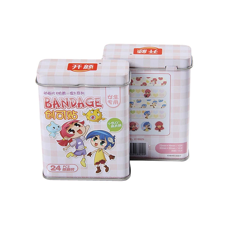 Cartoon Adhesive Bandage/Custom Printed Band Aids/Wound Plaster for Kids
