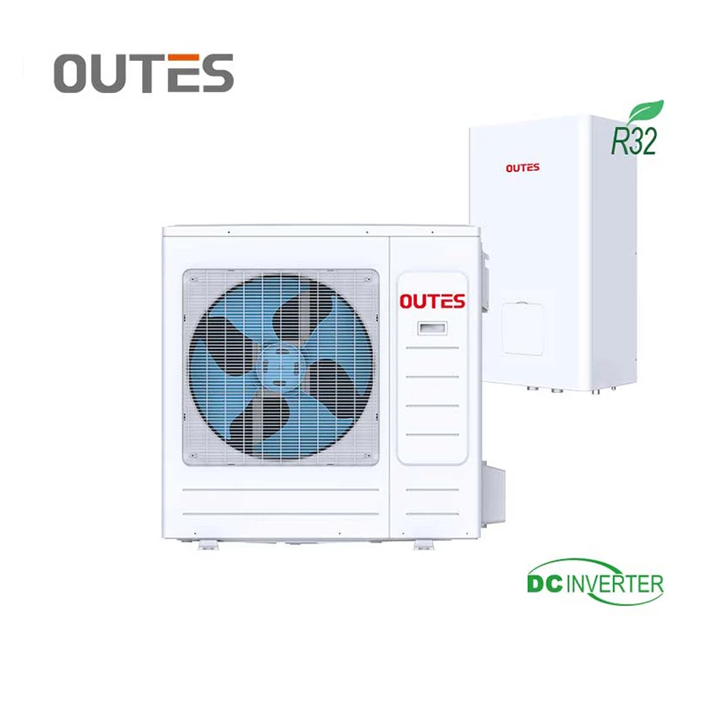 OUTES heat pump split system hot water air source heat pump domestic water heat pump
