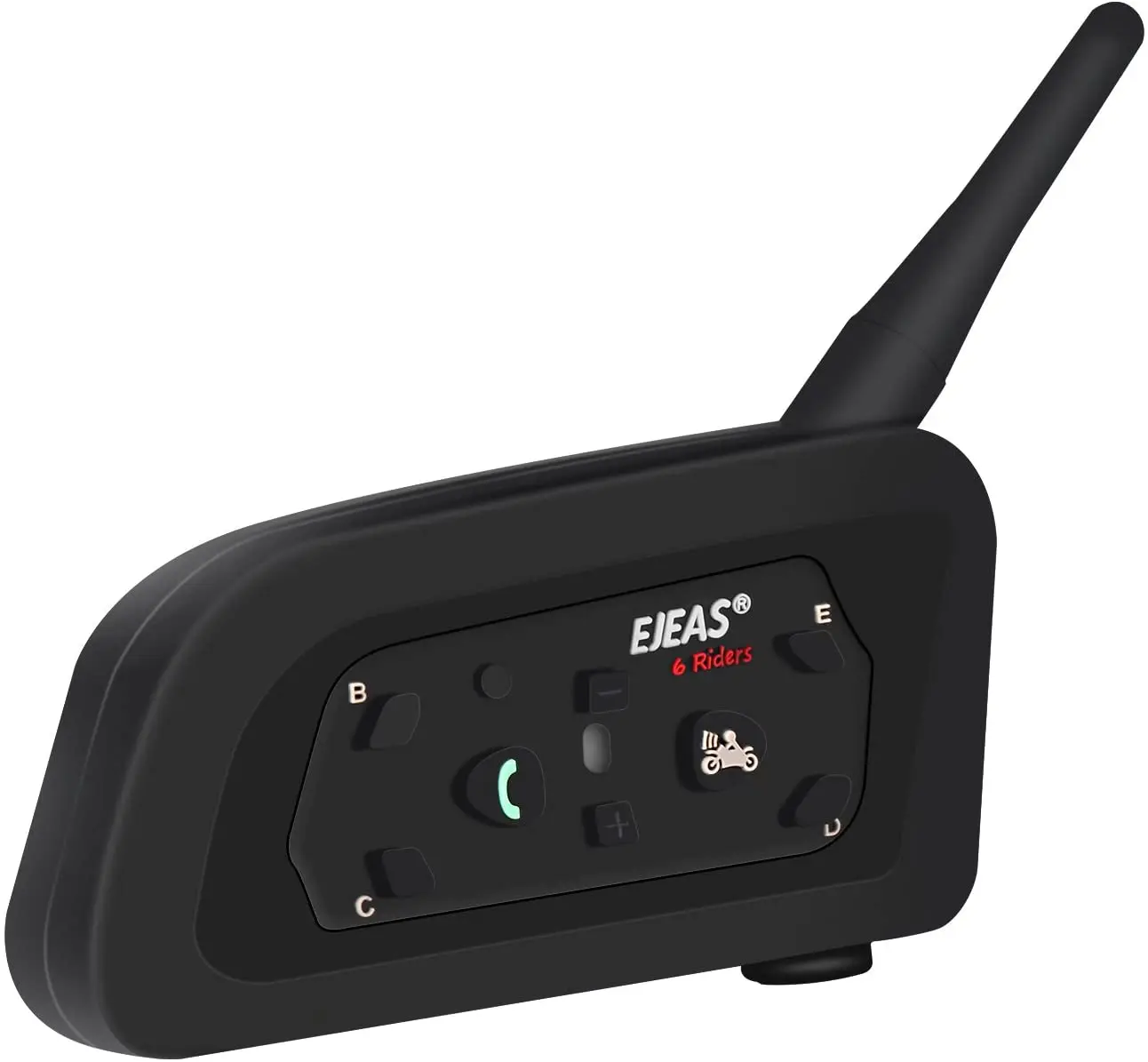Ejeas V6 Pro Motorcycle Helmet BT Wireless Intercom for 6 Riders 800m Group Communication System