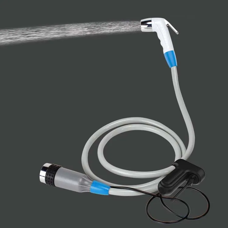 USB Rechargeable Portable toilet Sprayer Travel Bidet with Foldable Bucket for Indoor & Outdoor use