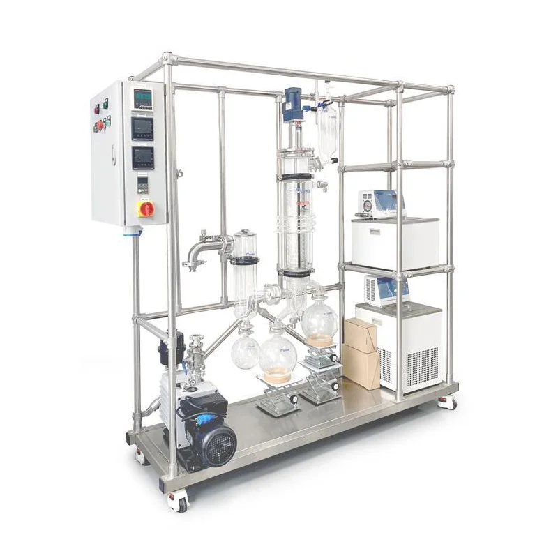 oil water alcohol molecular Disstilled molecular distillation apparatus
