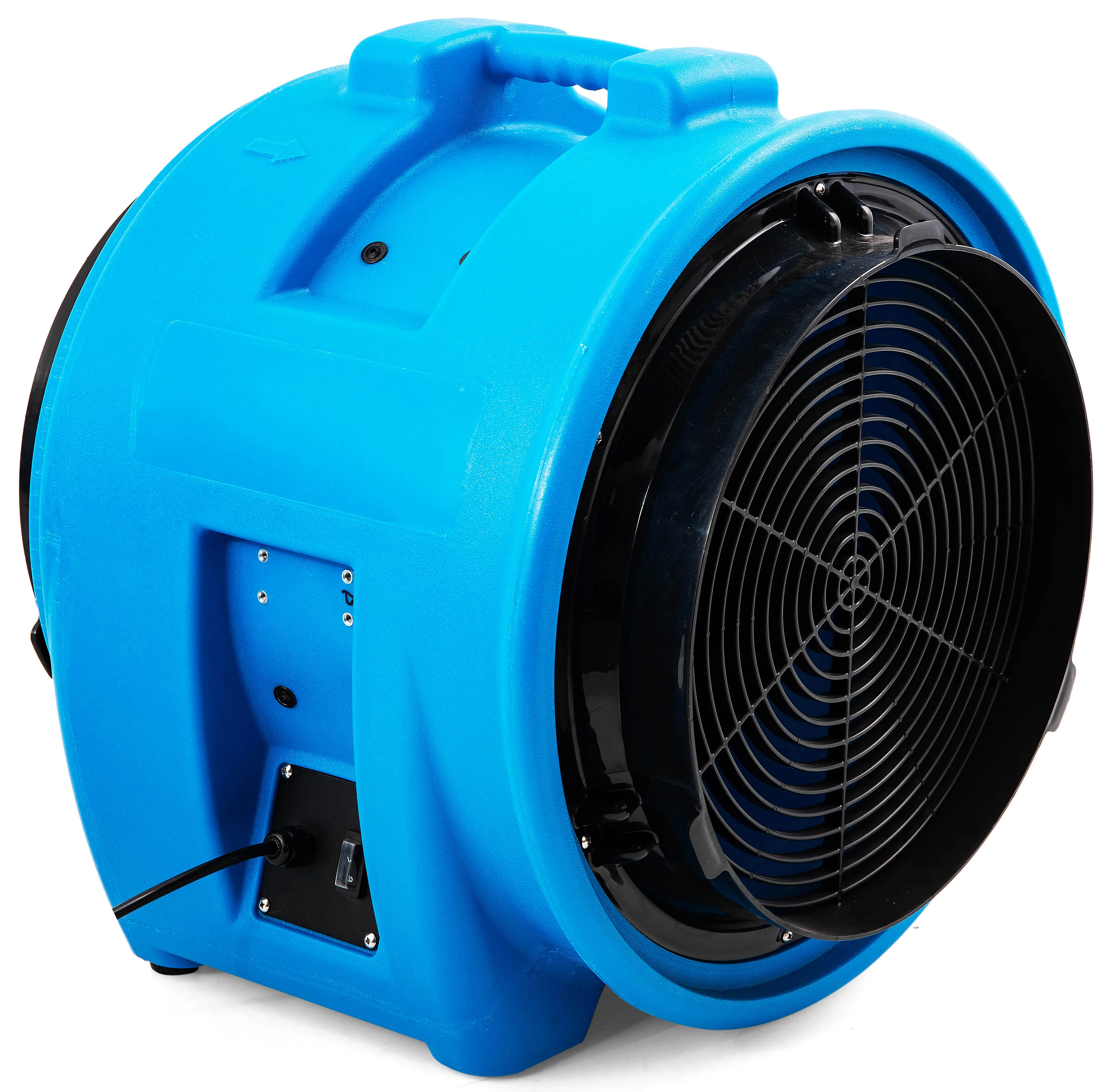  LIXING 1HP 5000cfm 16 дюймов осевой портативный вентилятор для вентиляции замкнутое пространство