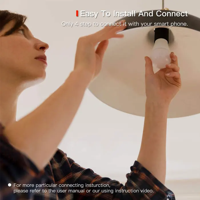 Tuya Smart Life Dimmable RGB Light Lamp Wifi Smart LED Light Bulb