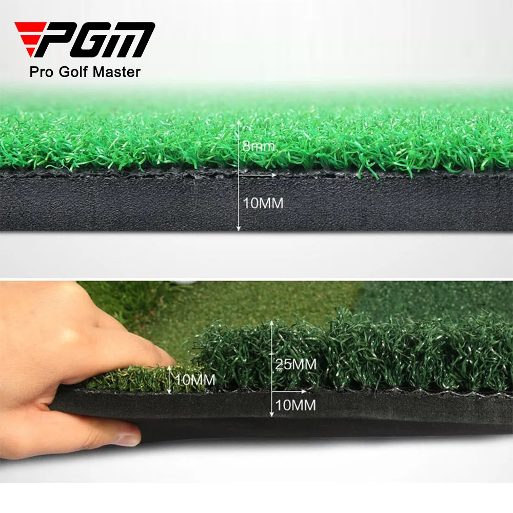 PGM DJD010 4 in 1 golf hitting driving mat range multi practice golf mat