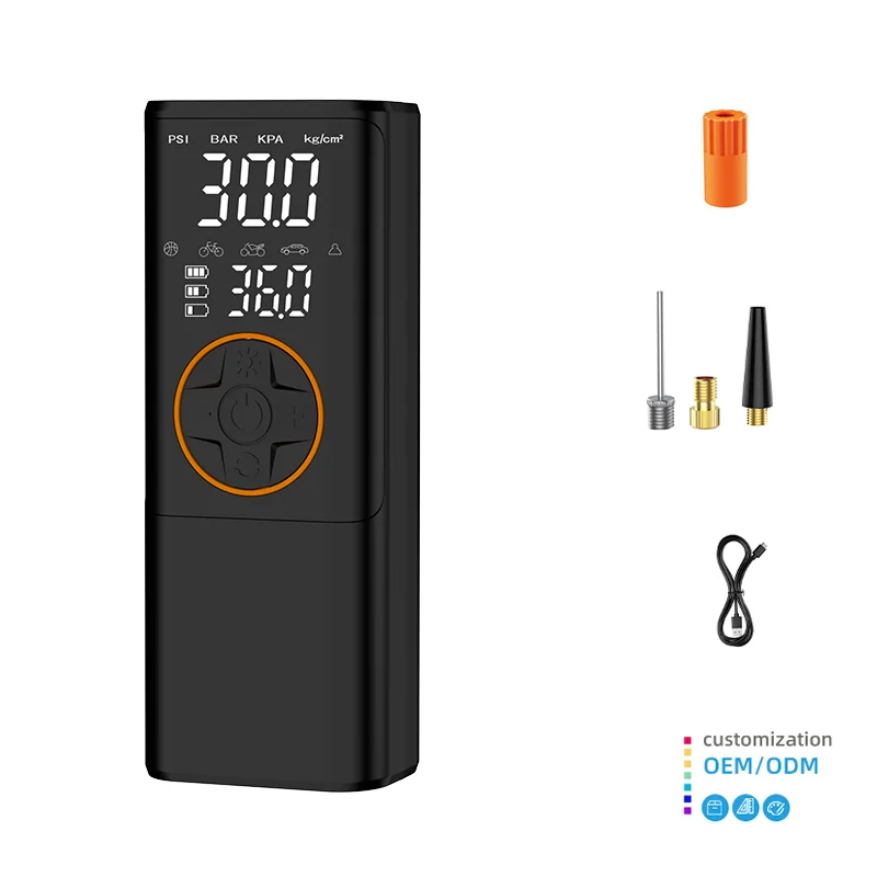 Wholesale Customization Effortless Inflation Portable Mini Electric Hand Pump for Bicycles