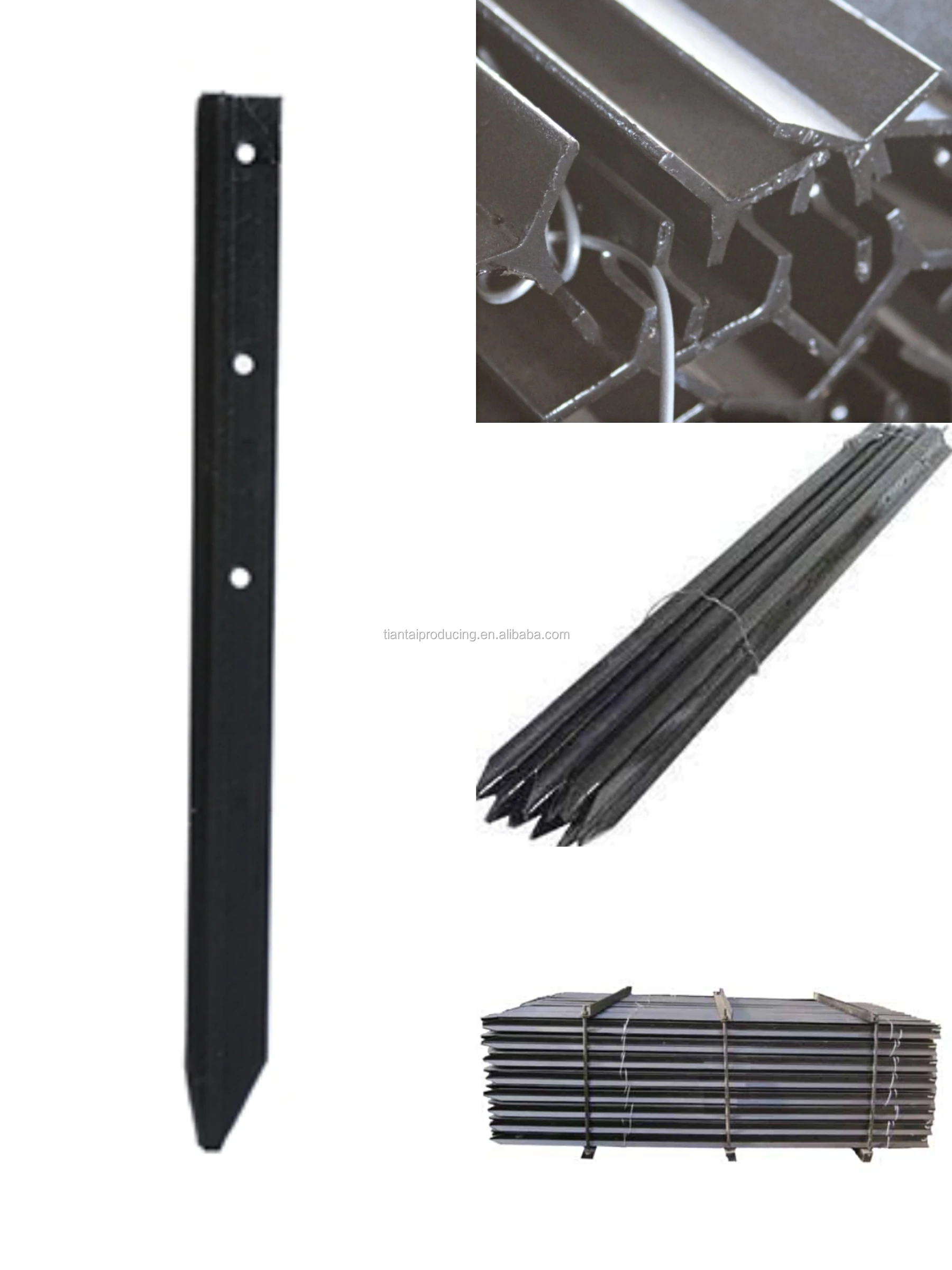 Wholesale  Fencing Y post galvanized /pvc coated Y post star picket for fence using