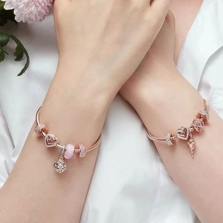 Оптовая продажа с фабрики MA YIN FANG 925 браслеты эмалью браслет шариками plata ley эмалевые подвесками