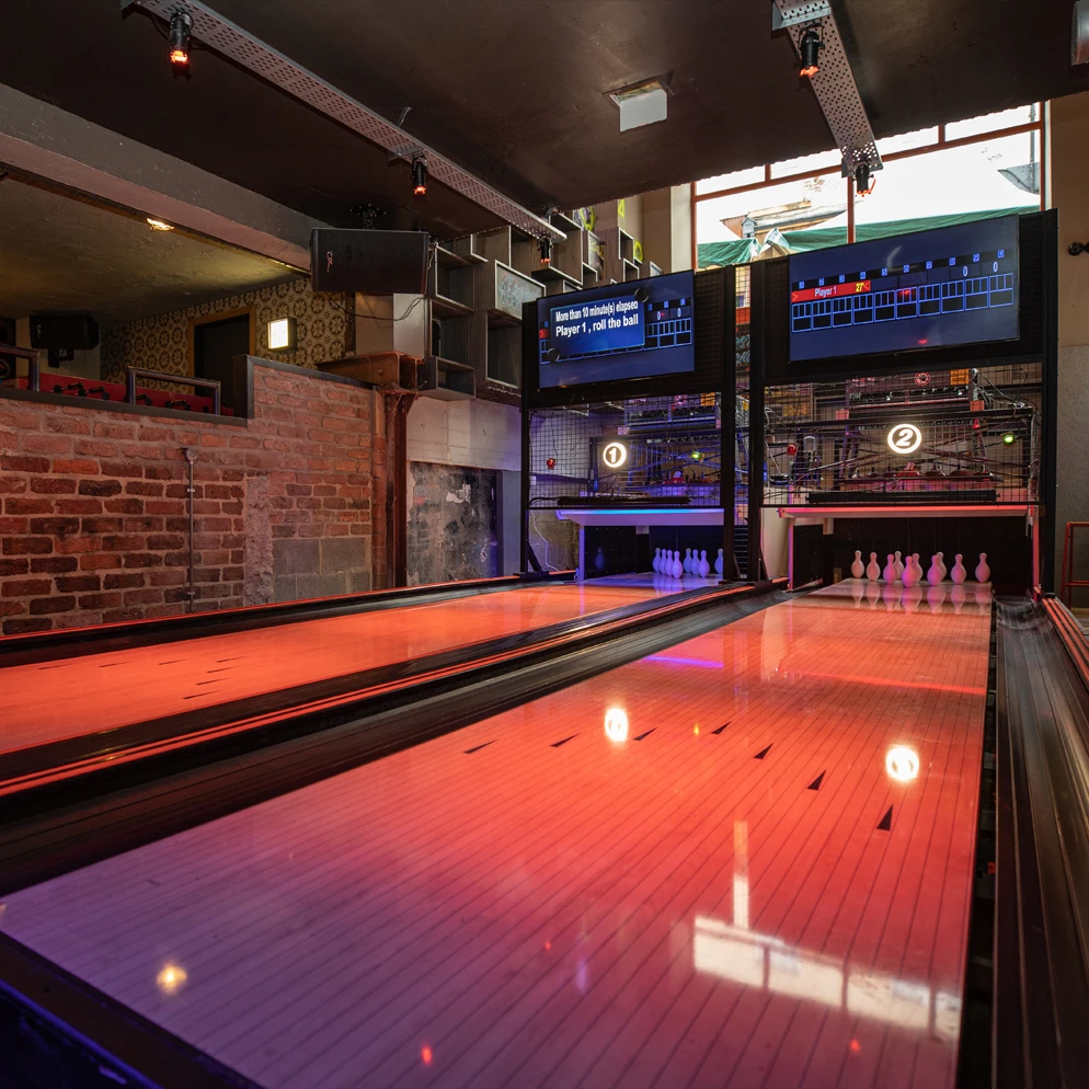 Premium Duckpin Bowling Equipment Social Bowling Alley Equipment with Fast ROI