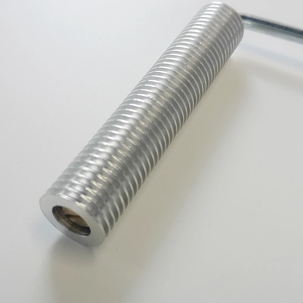 Master D55002 Lightweight and Strong Aluminum Laminating Fiberglass Tools Bubble Paddle Roller