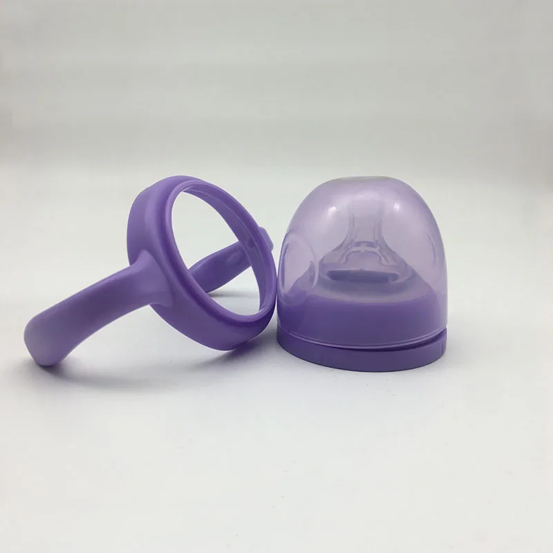 Promotional 8oz wholesale glass baby milk feeding bottles for baby