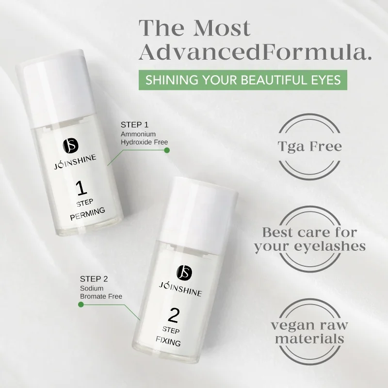 Thioglycolic Acid Free Lash Lift Kit Vegan Fast Perm Lash Perm Kit Keratin 5-8min Cysteamine HCL Formula Odor Free Lash Lift Kit