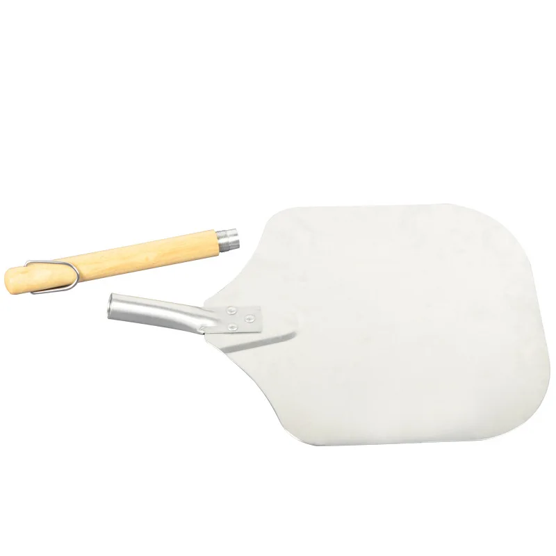 High Quality Factory Direct detachable aluminum pizza peel wood paddle
