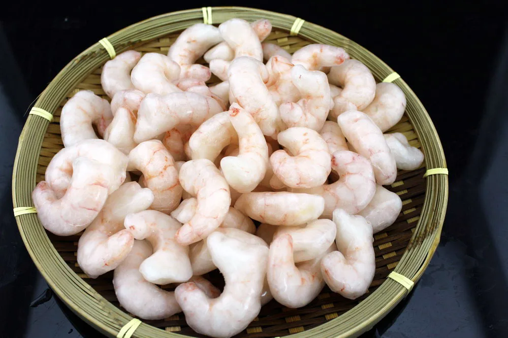 wholesale seafood  frozen  Raw  Red shrimp foe sale