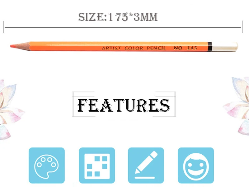
Amazon selling high quality 120 color drawing pencil set, artist sketch pencil set 