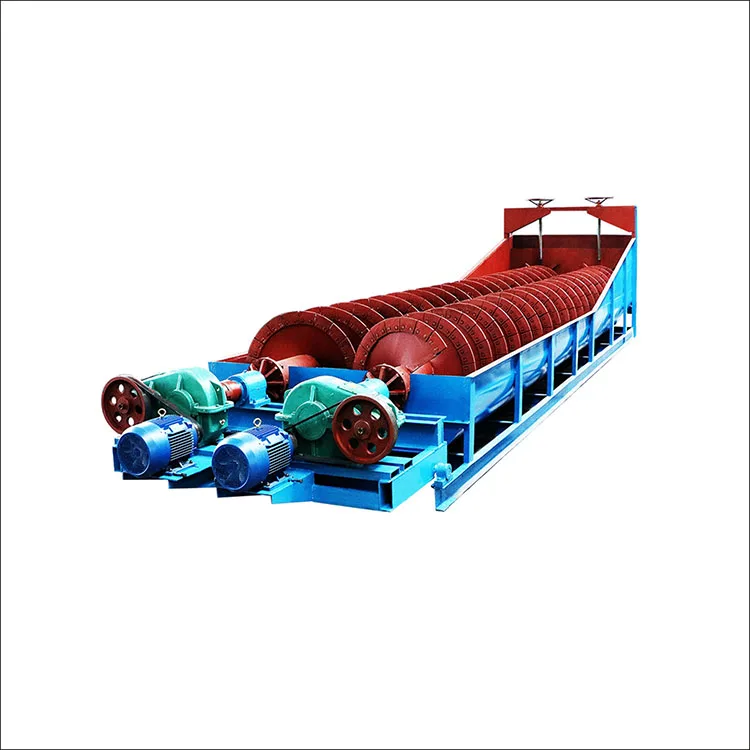 Wholesale Price Mineral Processing Equipment Screw Log Washer Double Single Spiral Sand Washer Spiral Classifier For Lithium Ore