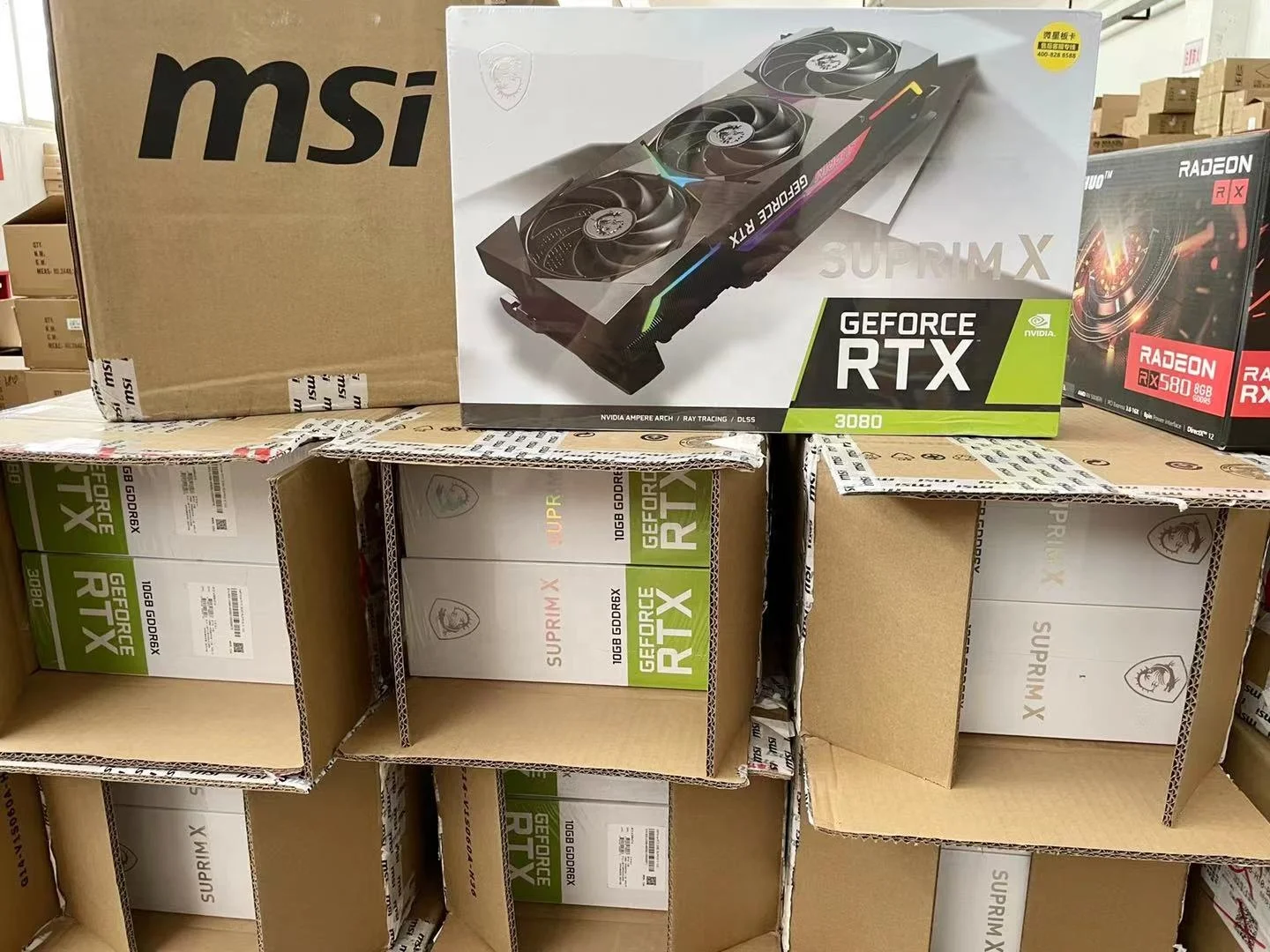 Hot Selling Graphics Cards Wholesale RTX 3070 3080 3090 Gaming With 8GB GDDR6X Video Memory 384 Bit Laptop Stock