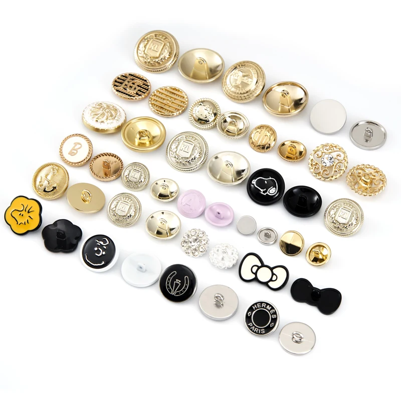 Source Factory Clothes Buttons Metal Planting Snap Buttons Jean Bags Snap Buttons
