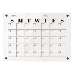 Amazon top seller Home Decor Acrylic Dry Erase Wall Art Planner Message Board Home Accessories