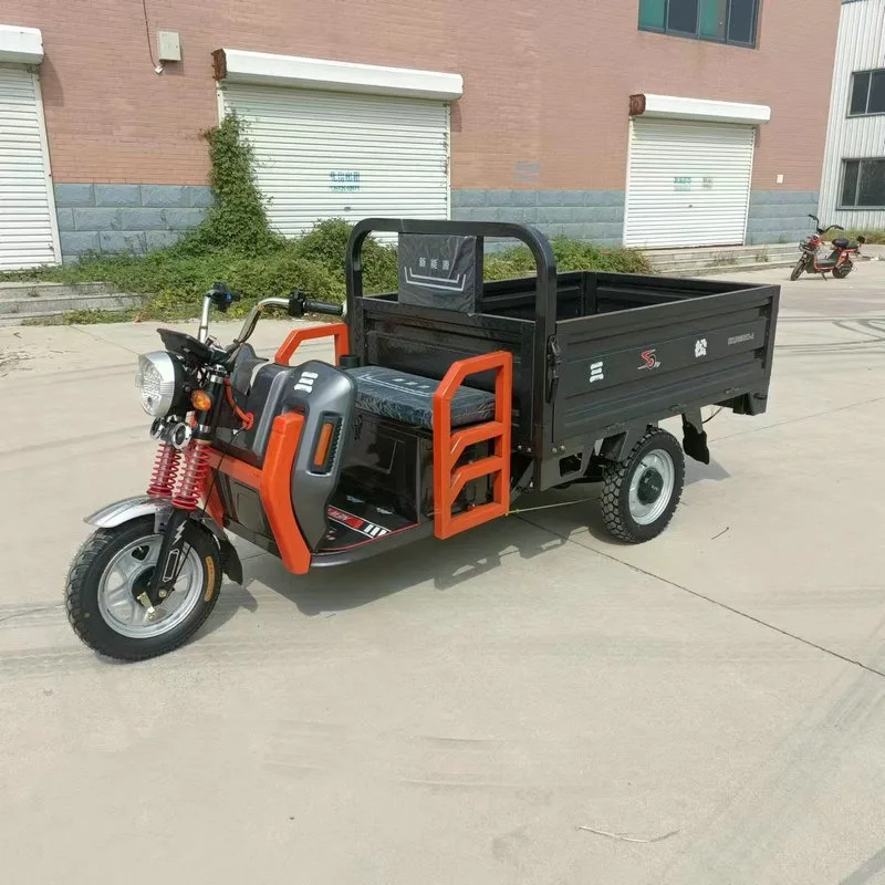 Hot sale Electric Cargo Tricycle  Colors in stock electric tricycles 3 wheel electric cargo bike